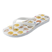 Emoji teenslippers Sandalen Schoenen (Schuin)