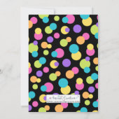 Emoji Texting Birthday Party Invitation Kaart (Achterkant)