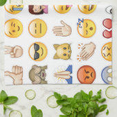 emoji theedoek (Gevouwen)