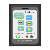 Emoji-thema verjaardagsfeestje