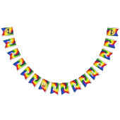 Emoji Tie Dye Birthday Banner (Alle)