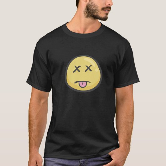 Emoji: Tired Face T-shirt (Voorkant)