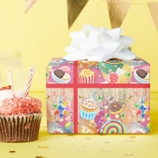 Emoji Traktaties Feestje Cadeaupapier