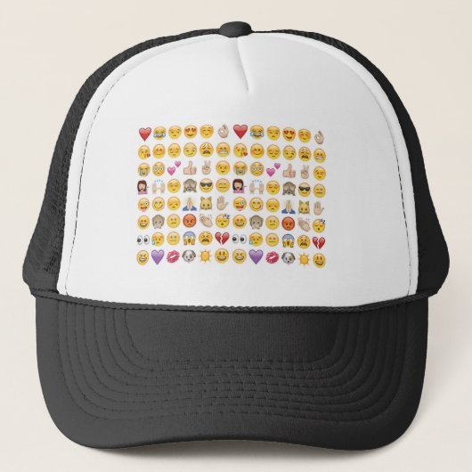 emoji trucker pet (Voorkant)