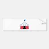 Emoji Twitter - Circus Tent Bumpersticker (Voorkant)