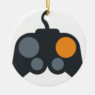 Emoji Twitter - Video Games controller Keramisch Ornament