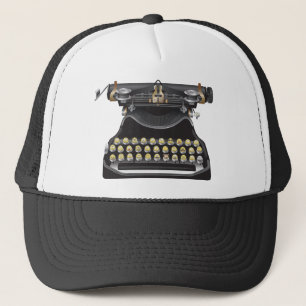 Emoji Typewriter Trucker Pet