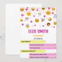 Emoji Uitnodiging