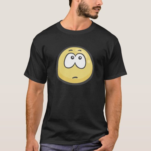Emoji: Unamused Face T-shirt (Voorkant)