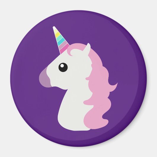 Emoji Unicorn Magneet (Voorkant)