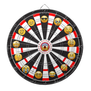 Emoji van de dag dartbord