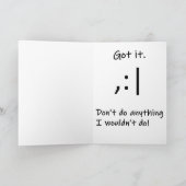 Emoji van de verjaardag kaart (Binnen)