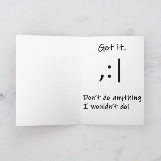 Emoji van de verjaardag kaart (Binnen)