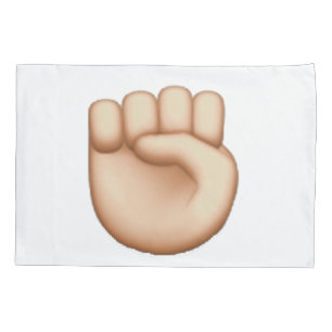 Emoji - Verhoogde vuist Kussensloop