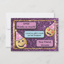 Emoji Verjaardag mobiele telefoon sms'en bedankt