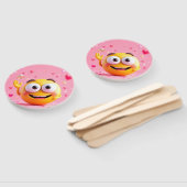 Emoji Verloving Handwaaier (Niet-gemonteerd)