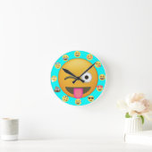 Emoji verschillende gezichten voor aantallen Kinde Ronde Klok (Huis)