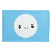 Emoji Volleyabll Kussensloop (Achterkant)