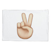 Emoji - Vrede Kussensloop (Achterkant)