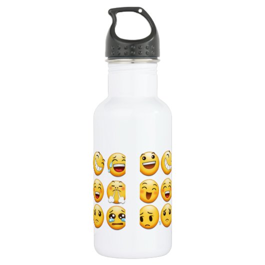 emoji waterfles (Achterkant)