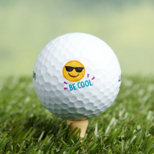 Emoji Wees Cool Golfballen (Insitu Shirt)