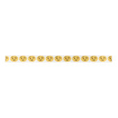 Emoji Wink Satijnen Lint (Voorkant)