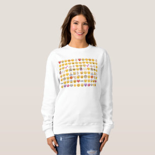 emoji womens sweatshirt