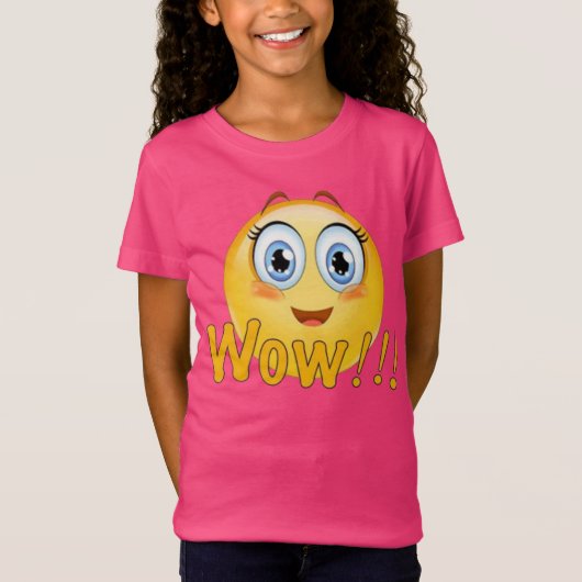 Emoji Wow! T-shirt (Voorkant)