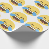 Emoji Wrapping Paper lachen Cadeaupapier (Hoek)