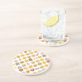 emoji zandsteen onderzetter (Zijkant)