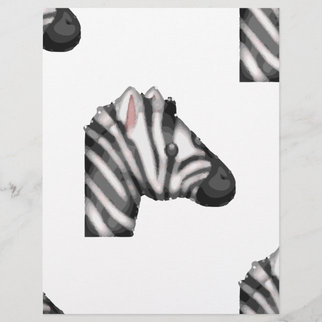 emoji zebra (Voorkant)