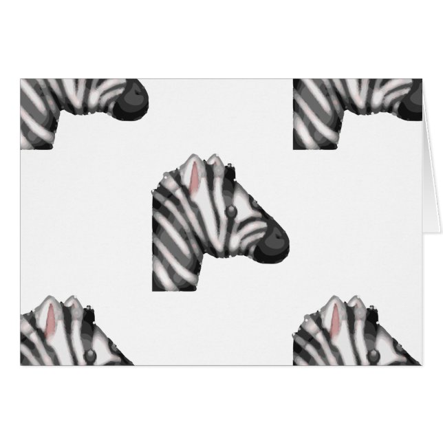 emoji zebra (Voorkant Horizontaal)