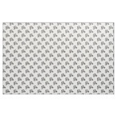 emoji zebra fabric stof (Yard (91,4 cm))
