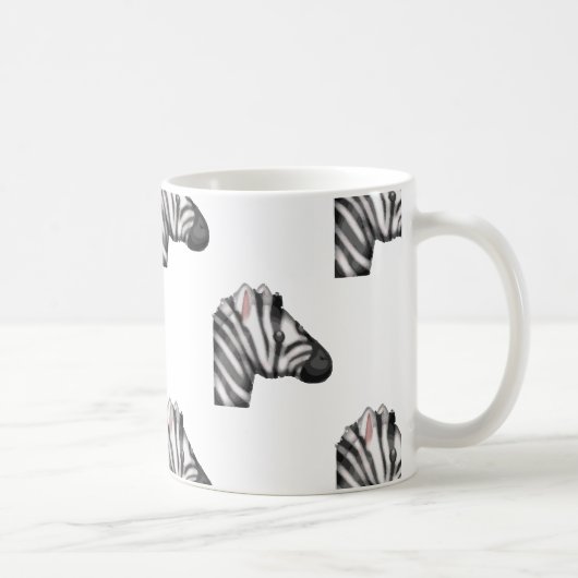 emoji zebra koffiemok (Rechts)