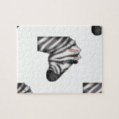 emoji zebra legpuzzel (Horizontaal)