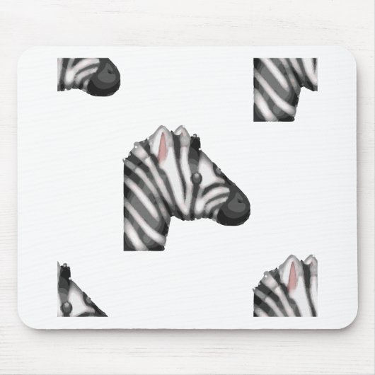 emoji zebra muismat (Voorkant)