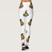 emoji zombie leggings (Achterkant)