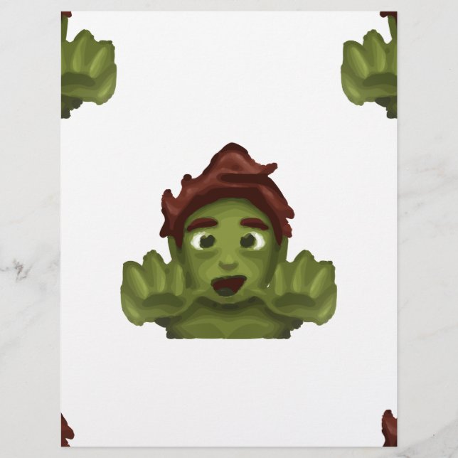 emoji zombie man (Voorkant)