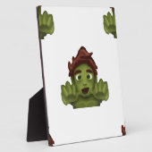 emoji zombie man fotoplaat (Zijkant)