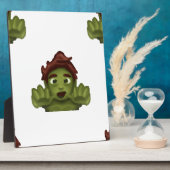 emoji zombie man fotoplaat (Zijkant)