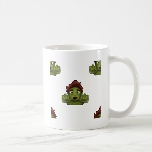 emoji zombie man koffiemok (Rechts)