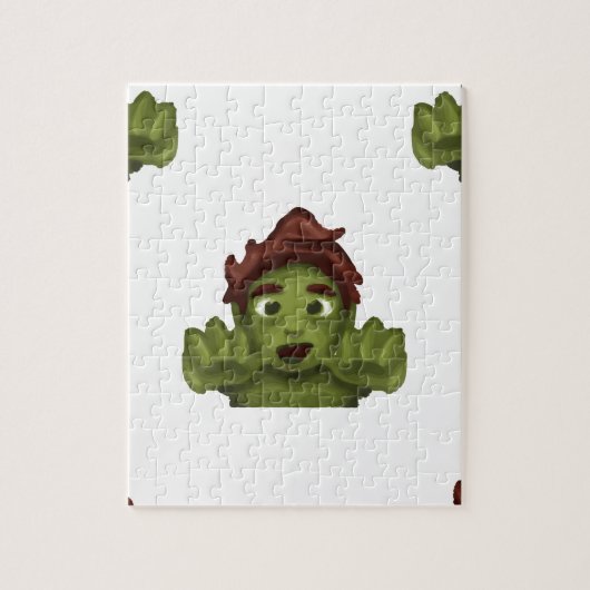 emoji zombie man legpuzzel (Verticaal)