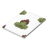 emoji zombie man notitieblok (Linkerzijde)