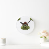 emoji zombie man ronde klok (Huis)