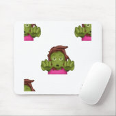 emoji zombie muismat (Met muis)