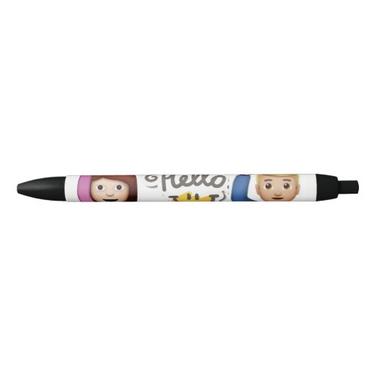 emoji zwarte inkt pen (Voorkant)