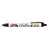 emoji zwarte inkt pen (Bovenkant)
