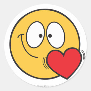 Emojidom stickers met een hart