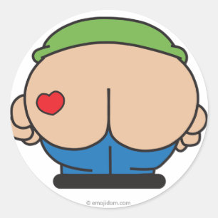 Emojidostickers: Mooning Ronde Sticker