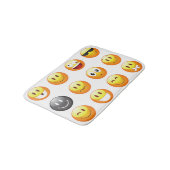 Emojis badmat (Gekanteld)